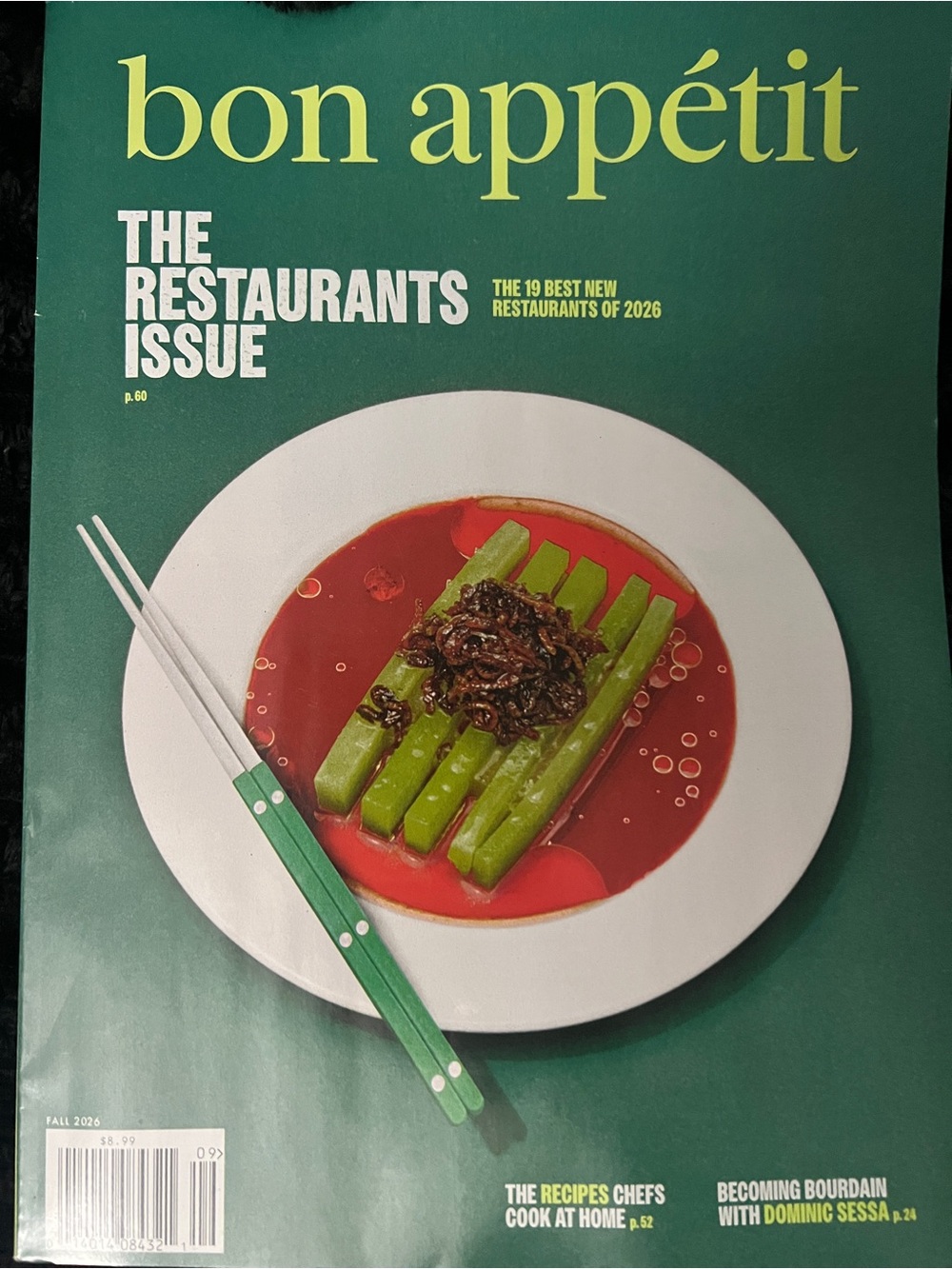 Bon Appétit Magazine Fall 2026